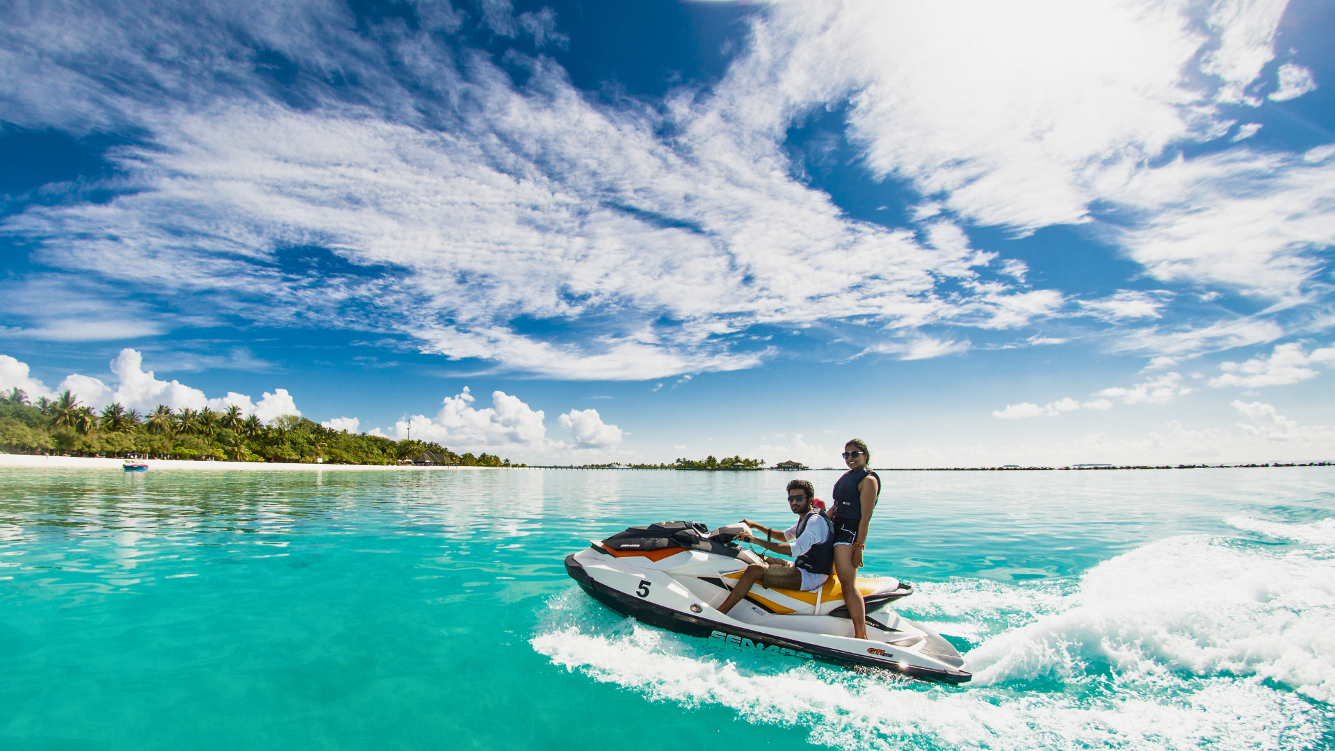 jet skiing and water sports in andaman and nicobar islands
